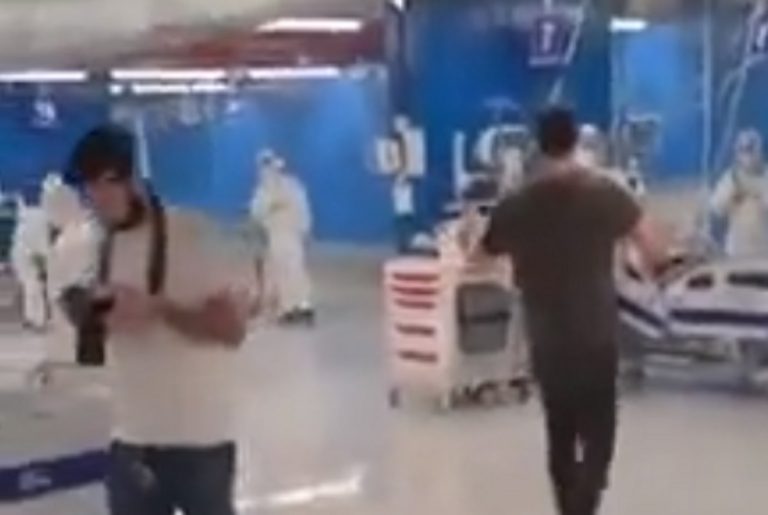 Un frame del video "prova tarocca"