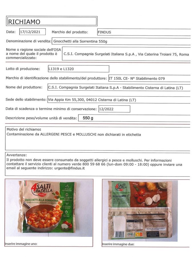 avviso ministero della salute
