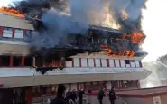 incendio caserma Carabinieri