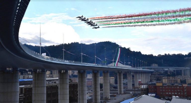 ponte Genova Giro d'Italia