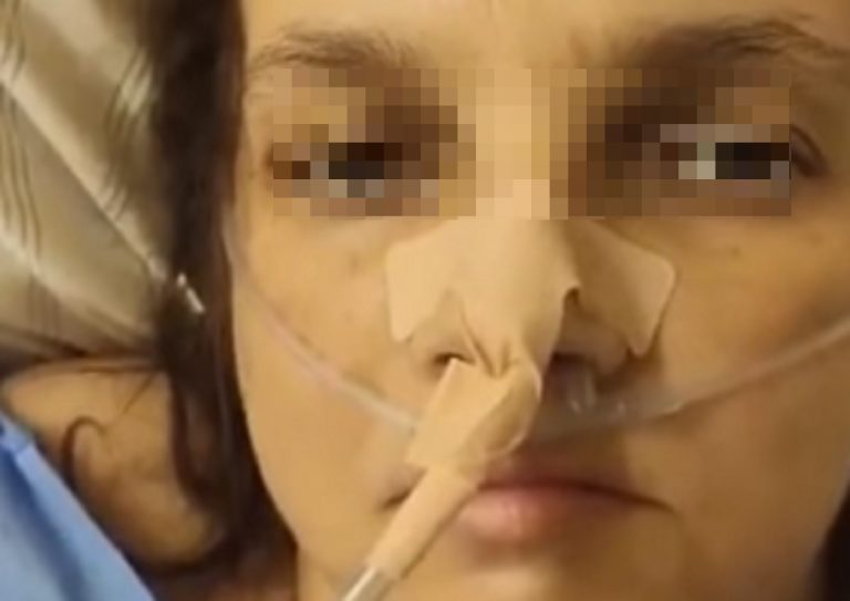 La povera Agnieszka T. prima di soccombere