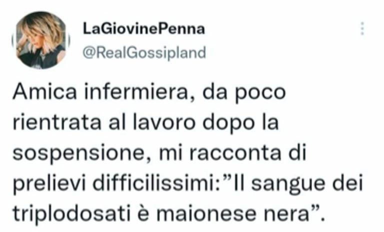 La bufala dei no vax