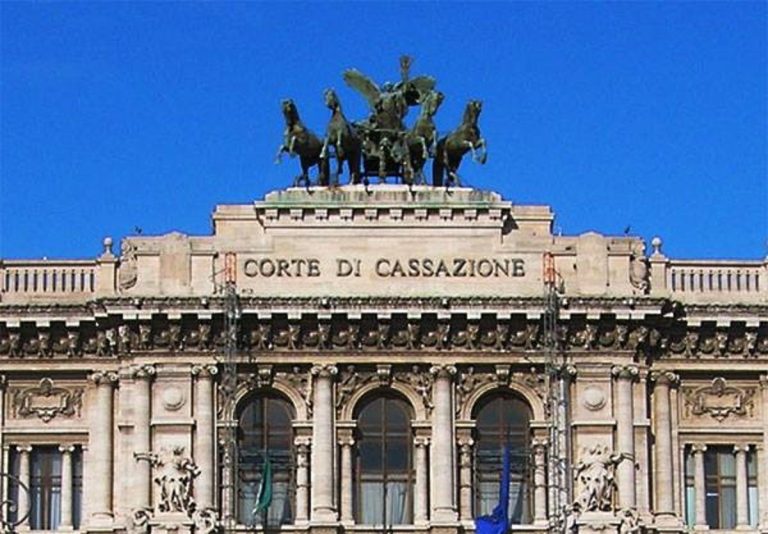 La Corte Suprema di Cassazione a Piazza Cavour a Roma