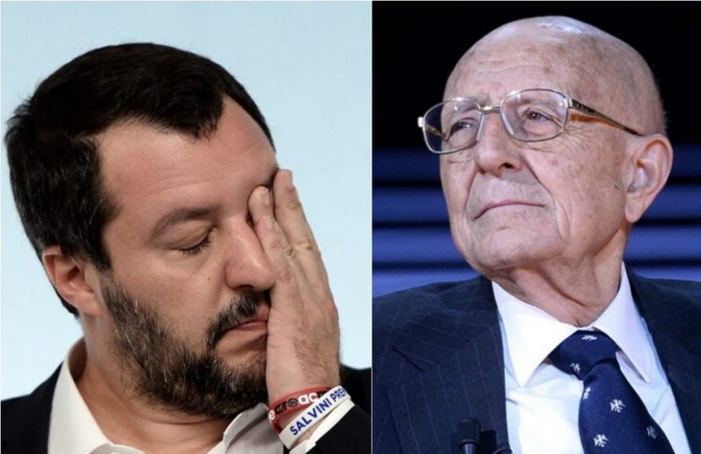 Matteo Salvini e Sabino Cassese