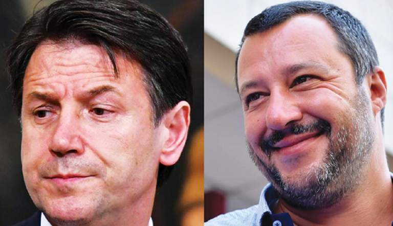 Giuseppe Conte e Matteo Salvini