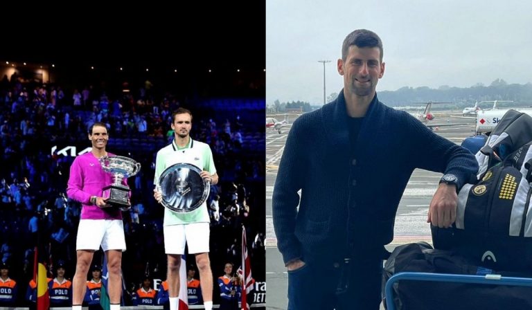 Djokovic reazione Australian Open