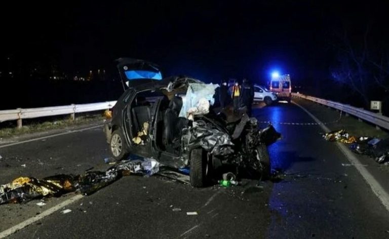 Un drammatico scatto dell'incidente a Rezzato