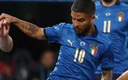 Lorenzo Insigne con la casacca azzurra, ma della Nazionale