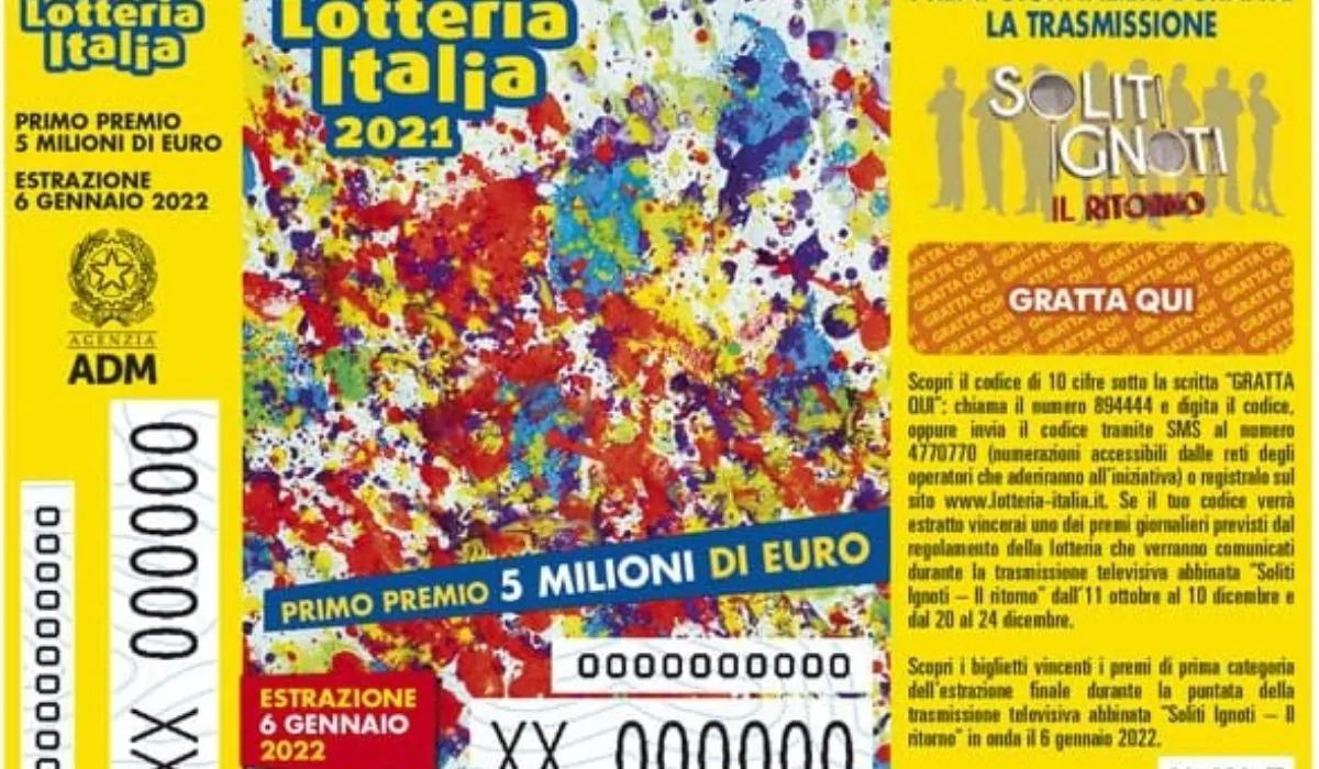 Lotteria Italia 2021 2022