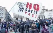 Prima manifestazione No Green Pass del 2022 a Torino