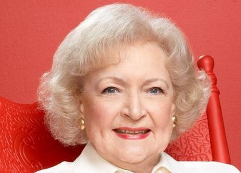 Betty Withe in una recente immagine social