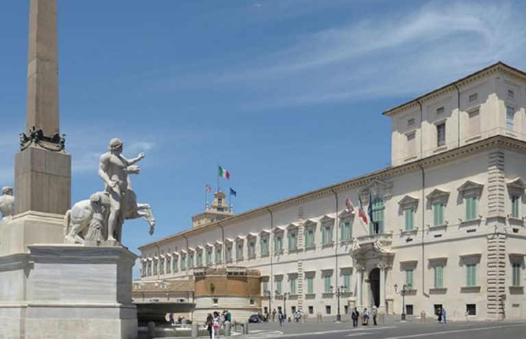 Il palazzo del Quirinale