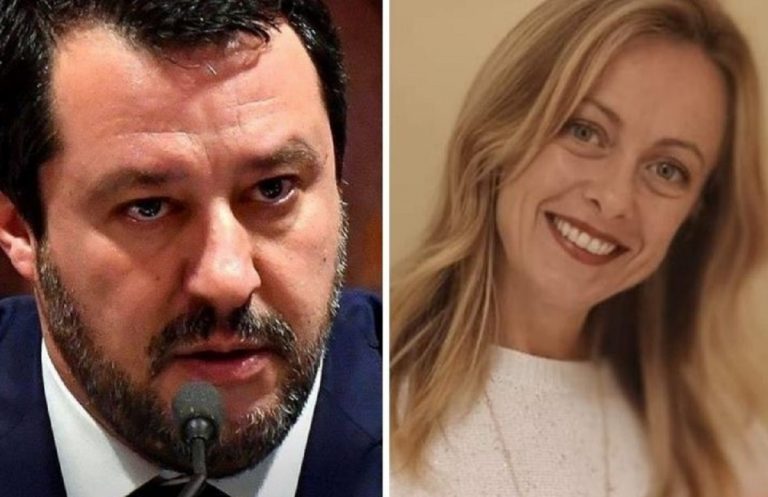 Matteo Salvini e Giorgia Meloni