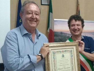 Renato Cecchetto con il sindaco Barbierato