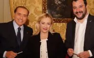 Silvio Berlusconi, Giorgia Meloni e Matteo Salvini