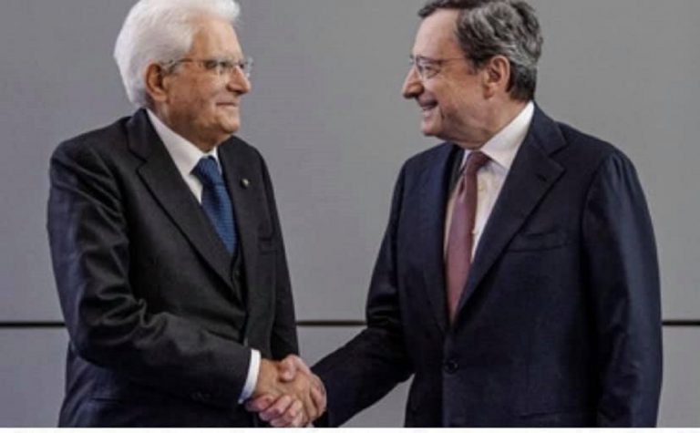 Sergio Mattarella e Mario Draghi