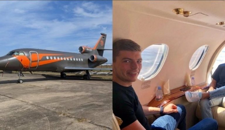 Verstapenn e il Jet da 13 milioni