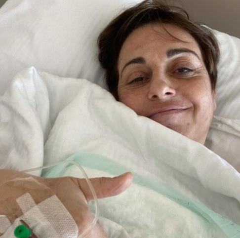 Benedetta Rossi in ospedale