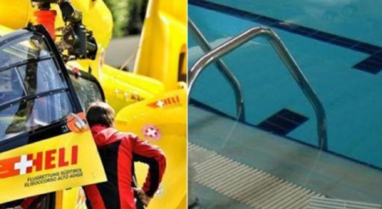 Bimbo morto piscina alto adige
