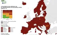 Mappa UE rischio Covid