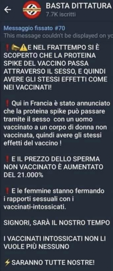 Fake news no vax