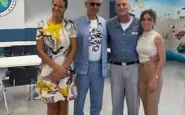 Bocelli e la moglie Veronica con Forti nel carcere della Florida