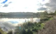 Il lago nella riserva di Bateswood dove è stato trovato morto Kevin