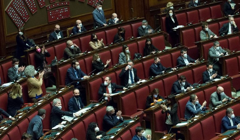 L'emiciclo della Camera