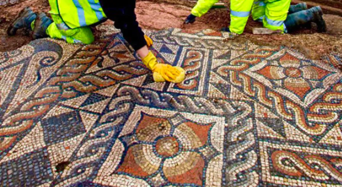 Mosaico ritrovato a Londra