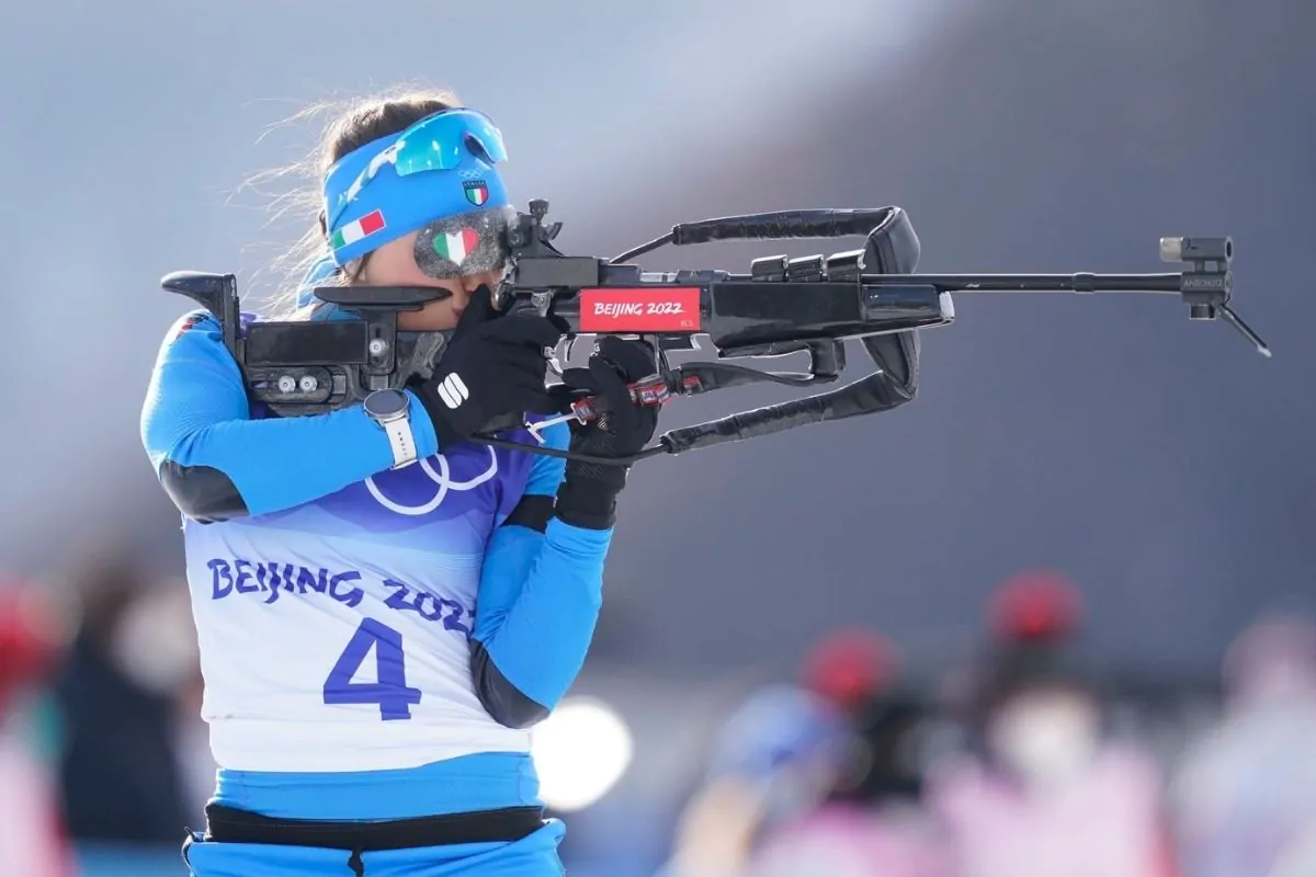 Pechino Wierer bronzo biathlon