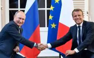 Vladimir Putin ed Emmanuel Macron