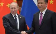 Vladimir Putin con Xi Jinping