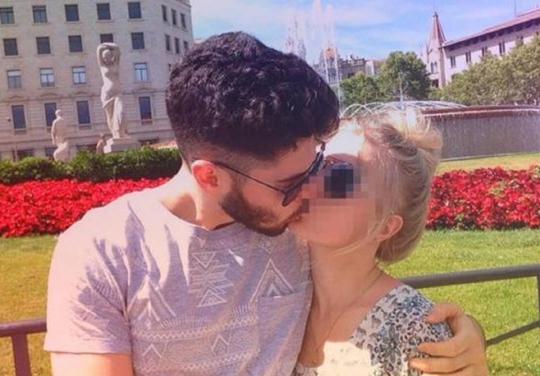 Luca Sacchi con Anastasiya