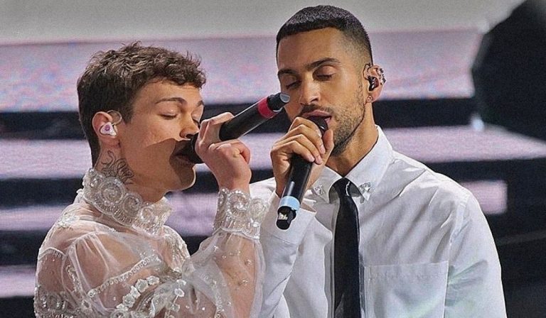 Sanremo 2022 Mahmood Blanco