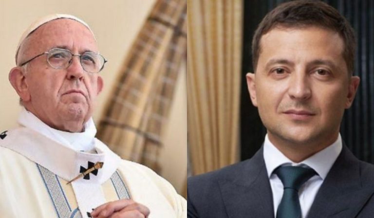 Ucraina Papa Francesco Zelensky