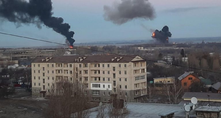 bombardamento Kiev