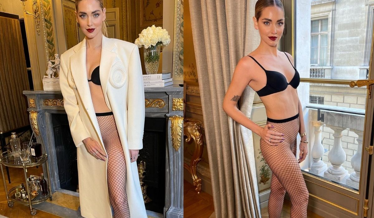 chiara ferragni alla paris fashion week