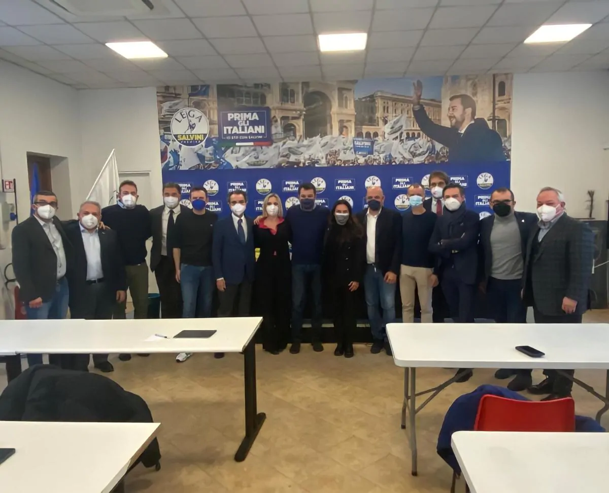 Foto di gruppo della Lega