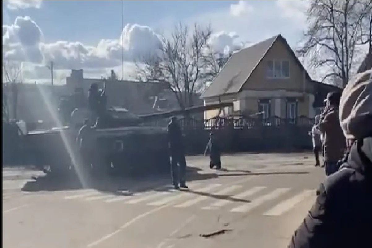 Guerra in Ucraina, carri armati russi