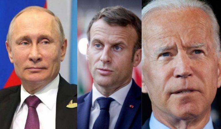 telefonate Putin Biden Macron