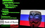 Banca centrale russa: attacco di Anonymous