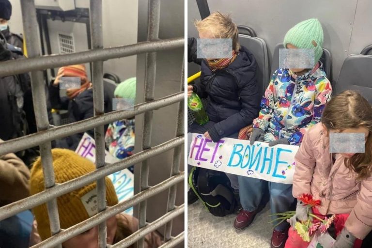 Arrestati bambini a Mosca