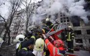 Bombardato condominio a Kiev