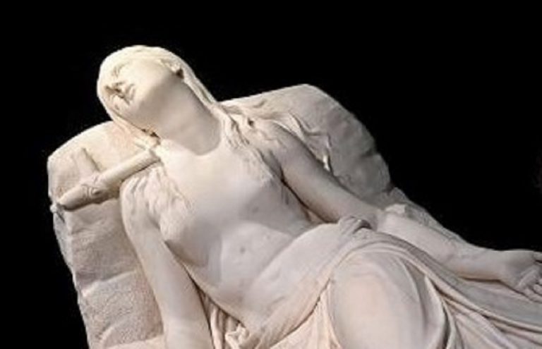 La copia della Maddalena giacente del Canova
