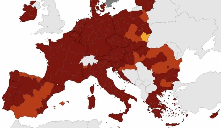 Covid mappa Ecdc