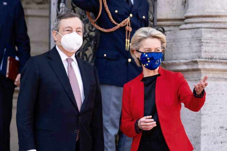 draghi Von der Leyen