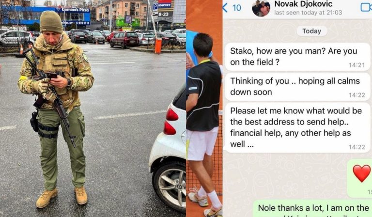 Guerra Ucraina Djokovic Stakhovsky