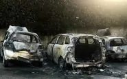 incendio auto roma