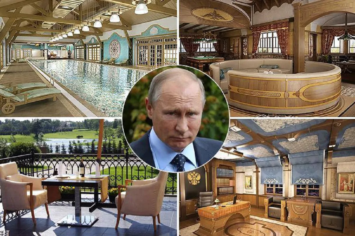 La presunta villa di Putin viene chiamata "Palazzo d'Inverno"