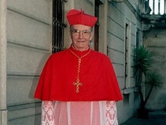 Il Cardinale Cacciavillan nel 2014